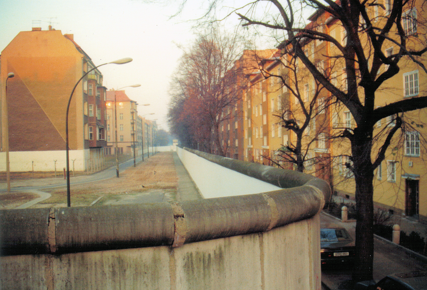 Bouchéstraße Harzer Straße - Berliner Mauer 1989-11-18 ...