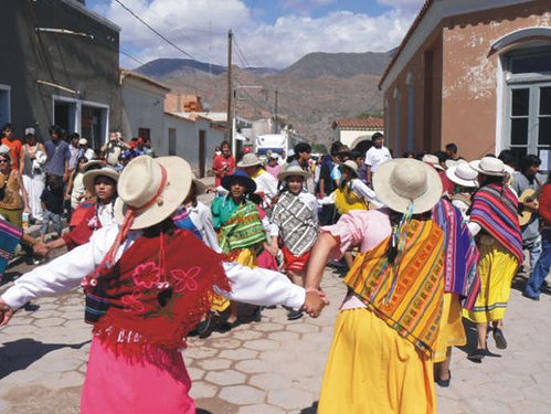 Karneval in Humahuaca (UNESCO-Welterbe in Argentinien)