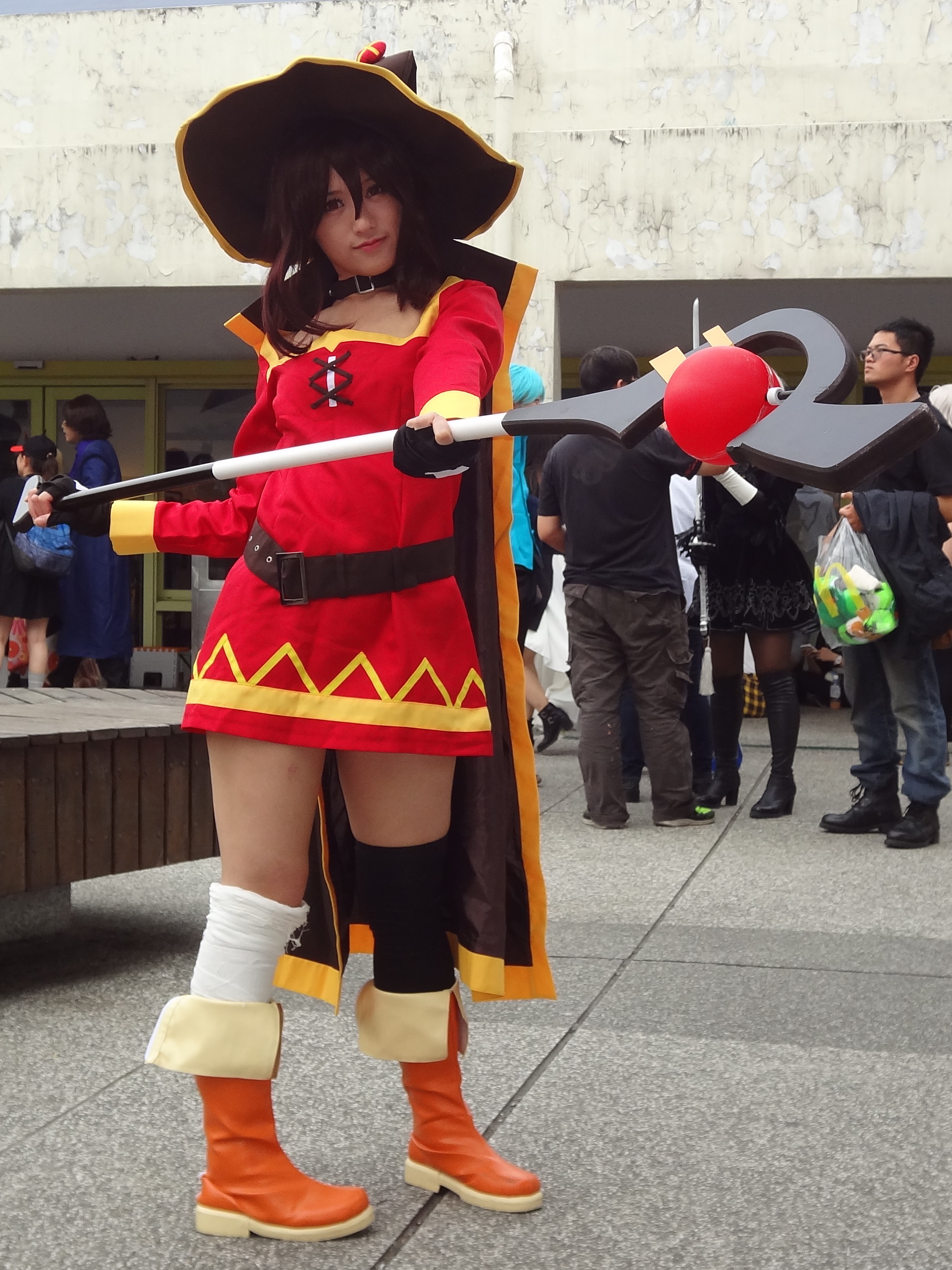 File:Cosplayers of Megumin, Kazuma and Aqua, KonoSuba 20180505a