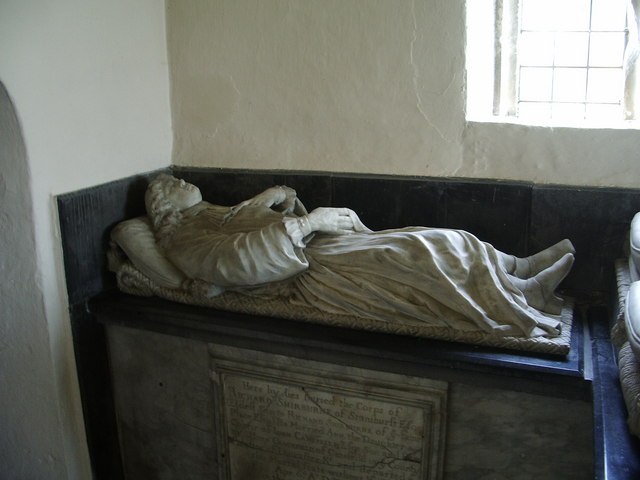 File:Effigy of Richard Sherburne, All Hallows Church Mitton - geograph.org.uk - 417862.jpg