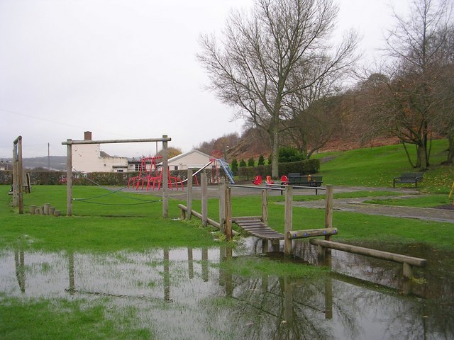 File:Flooded Playground^ - Cliffe Avenue - geograph.org.uk - 1593294.jpg