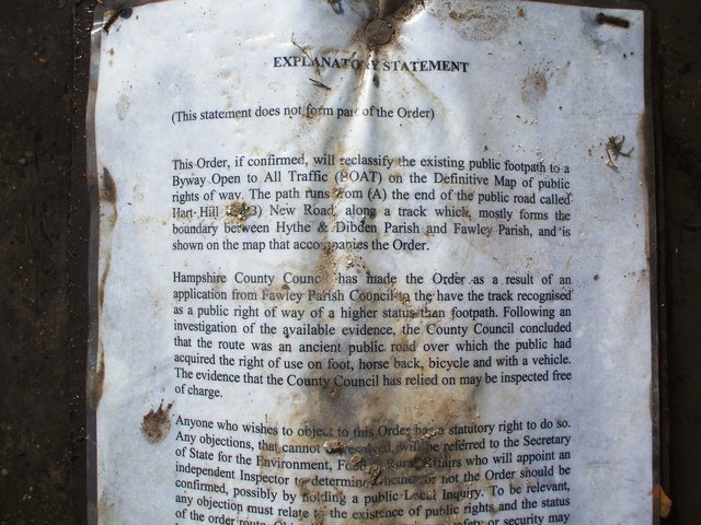 File:Footpath Notice - March 2007 - geograph.org.uk - 381185.jpg