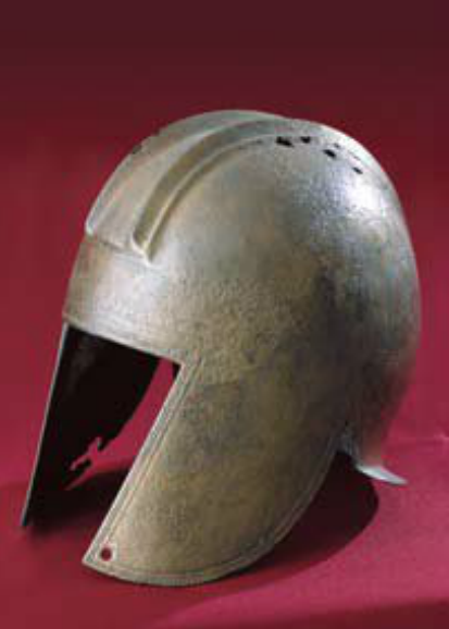 File:Illyrian-Greek helmet from Montenegro - Budva -4th cBC.png