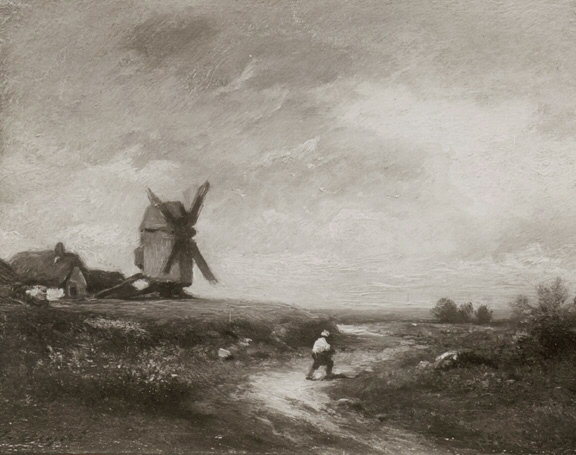 Ca s'est passé en octobre ! Jules_Dupr%C3%A9_-_The_Old_Windmill_-_21.447_-_Rhode_Island_School_of_Design_Museum