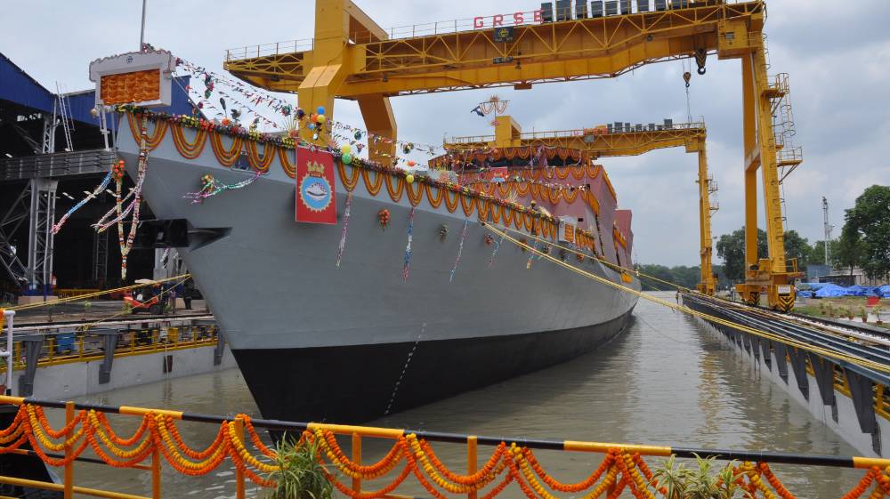 Kavaratti_at_the_dock_in_GRSE%2C_Kolkata_prior_to_her_launch.JPG