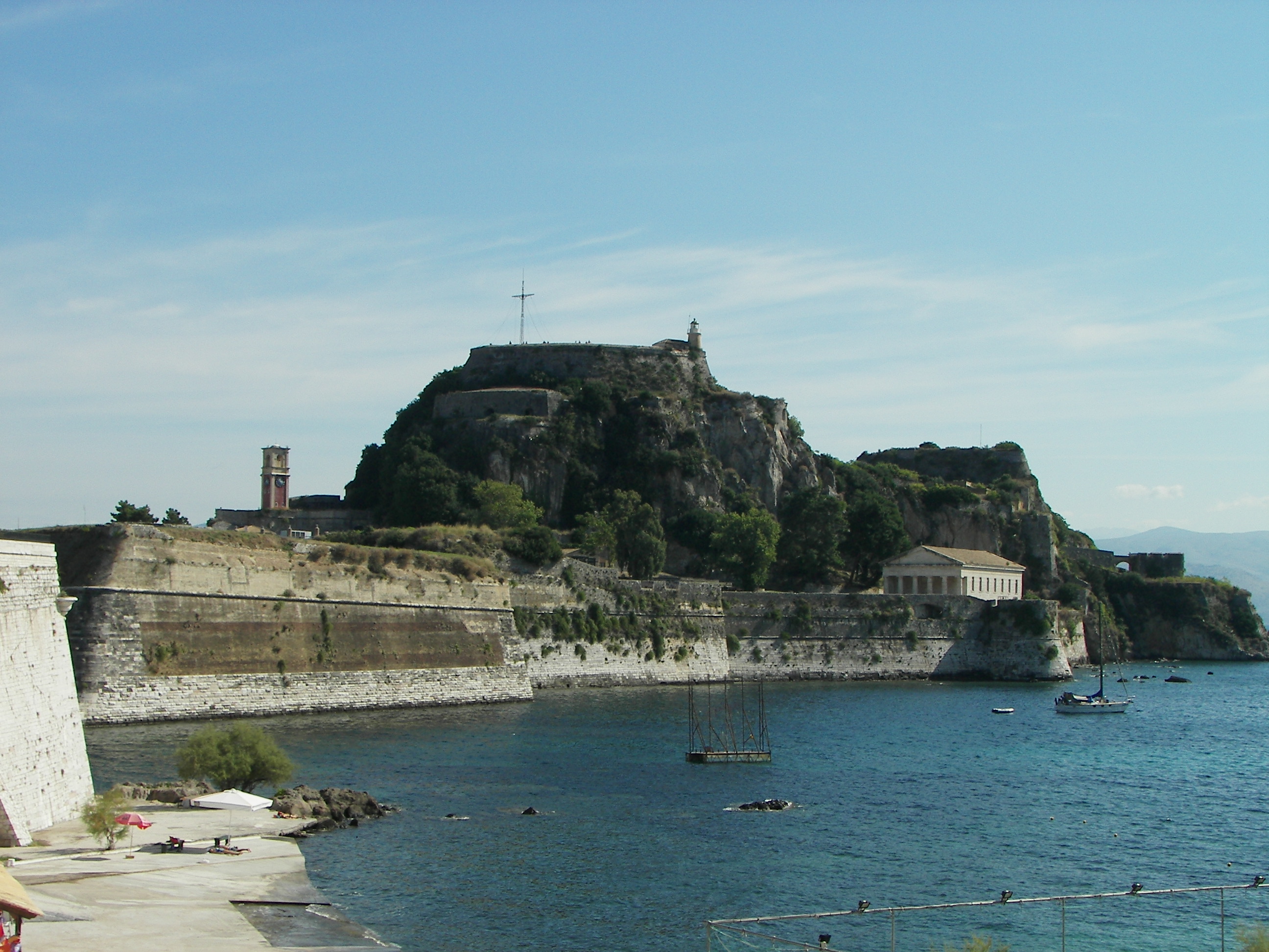 Old Fortress in Corfu, Greece