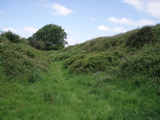 File:Maesbury Castle - geograph.org.uk - 179138.jpg