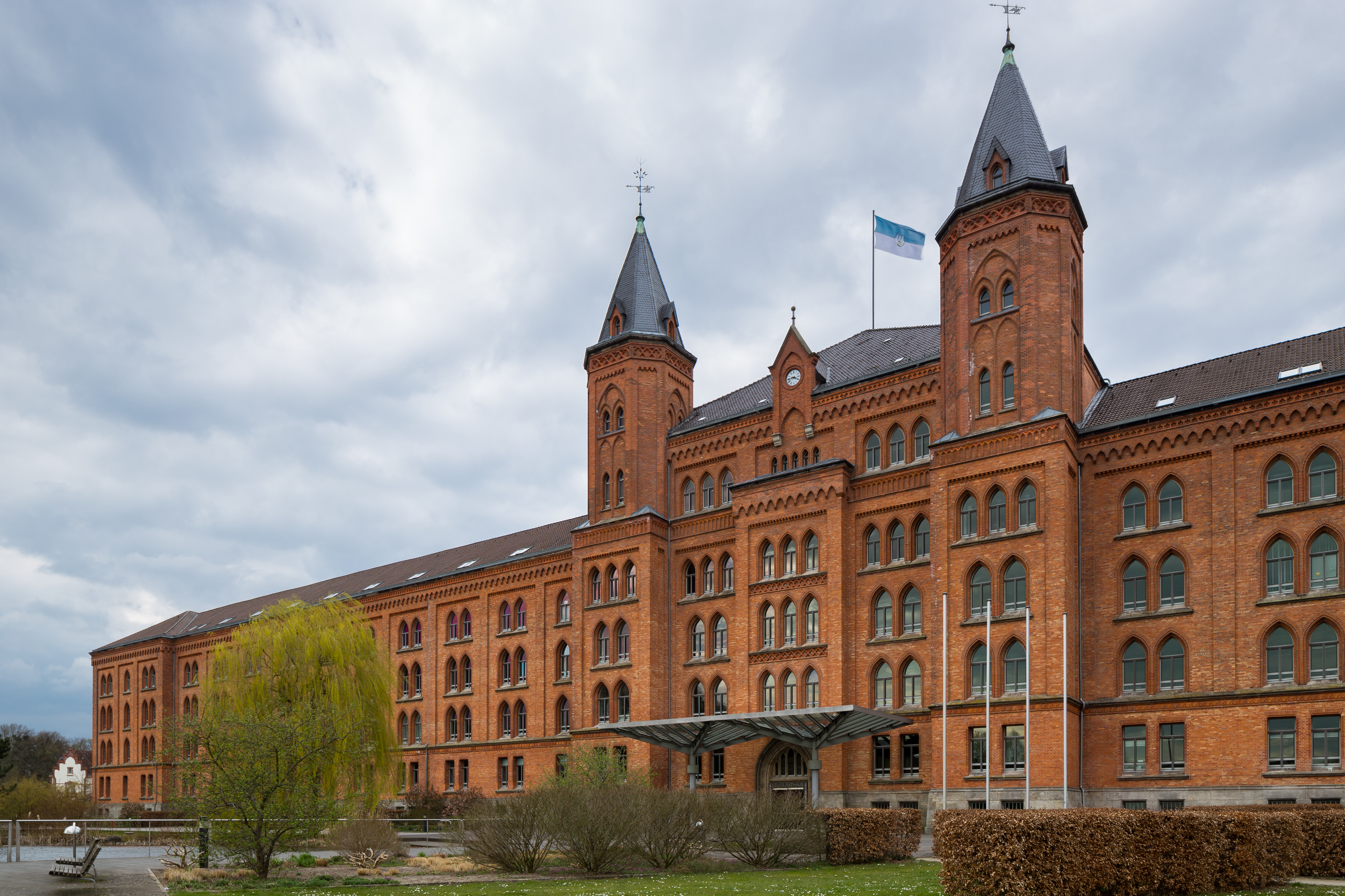 New townhall located in Celle, Lower Saxony, Germany.