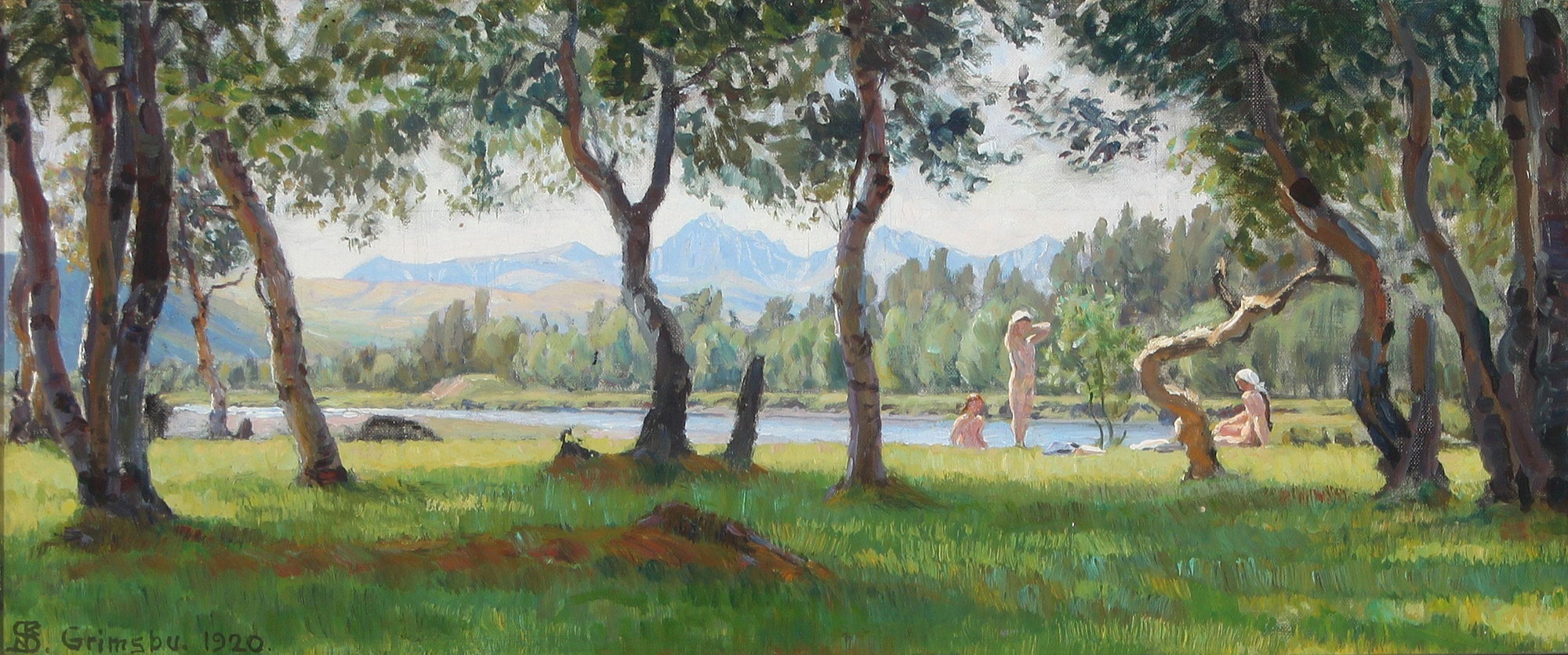 Naked Girls At The River Lake