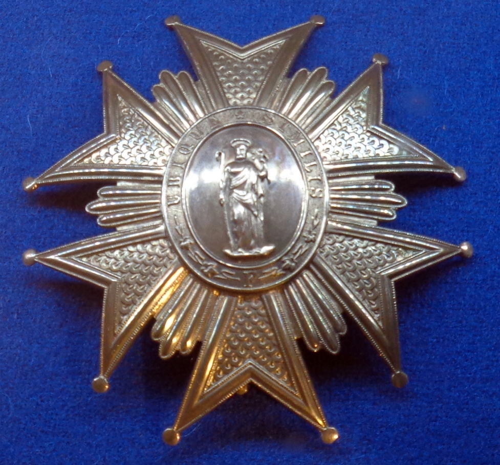 Награды: ордена, медали - Страница 9 Order_of_Saint_Joseph_grand_cross_star_%28Tuscany%29_-_Tallinn_Museum_of_Orders