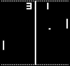 Pong game. Internet, Public domain, via Wikimedia Commons.