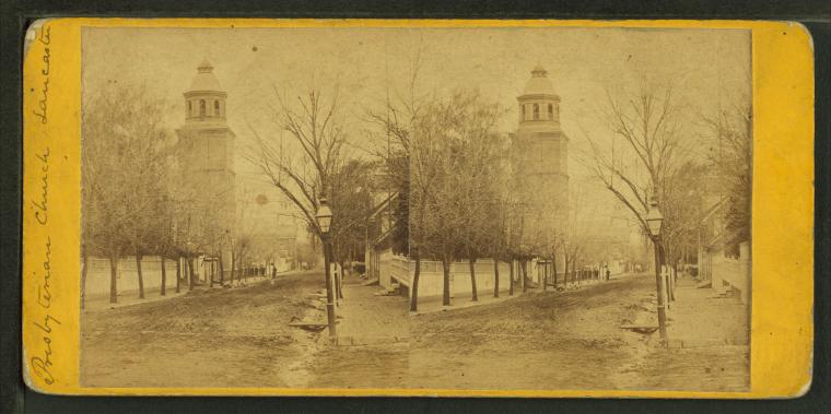 File:Presbyterian Church Lancaster, by Gill, W. L. (William L.), 1827-1893.jpg