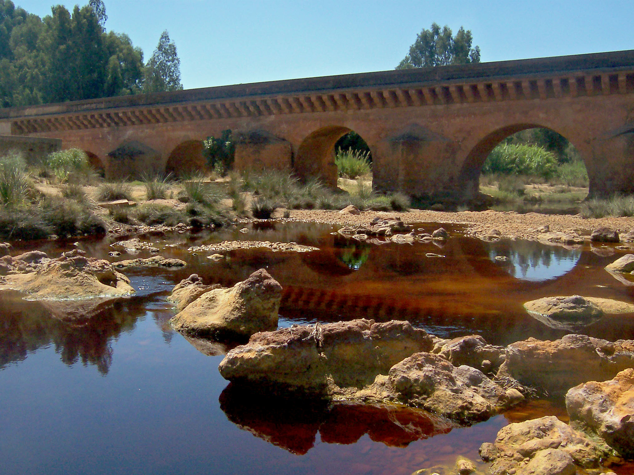 File:Puente Romano sobre el río Tinto. Niebla, Huelva.jpeg - Wikimedia