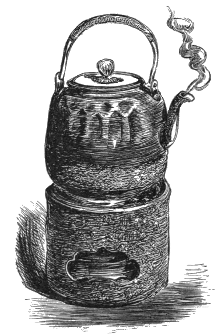 boiling kettle drawing