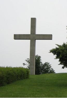 Stonecross of Schosslberg, over Mogersdorf; monument of the Battle of Saint Gotthard (1664). Schlosslbergi kokereszt.jpg