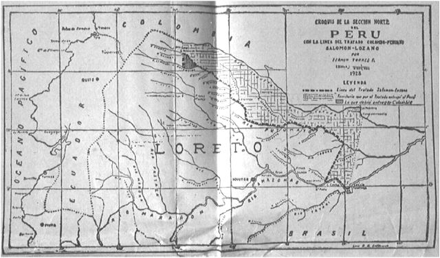 Conflicto Limitrofe Entre El Peru Y Colombia Wikipedia La