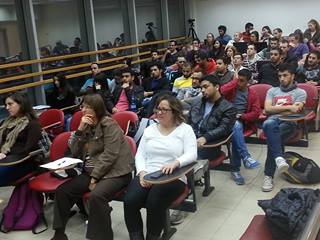 Wiki-Med students at Dr. Dreznic guest-lecture at the Wiki-Med course.jpg