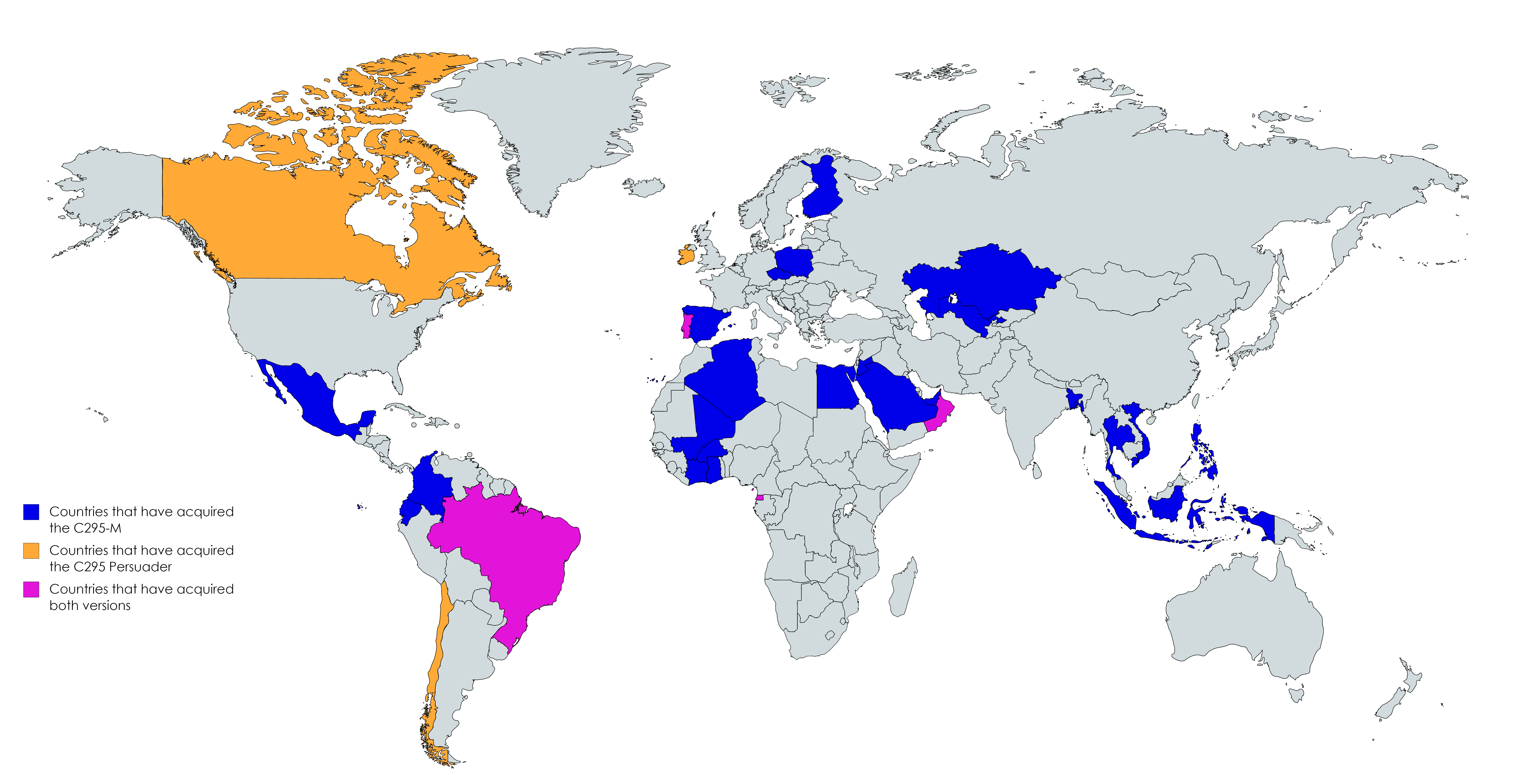 W countries. World c.