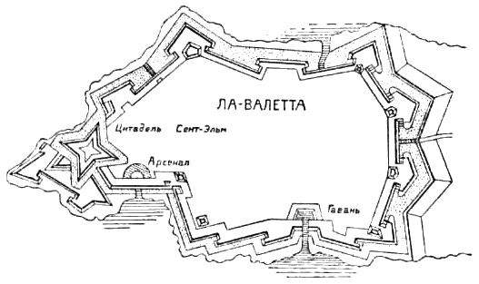 Псков бастионная карта