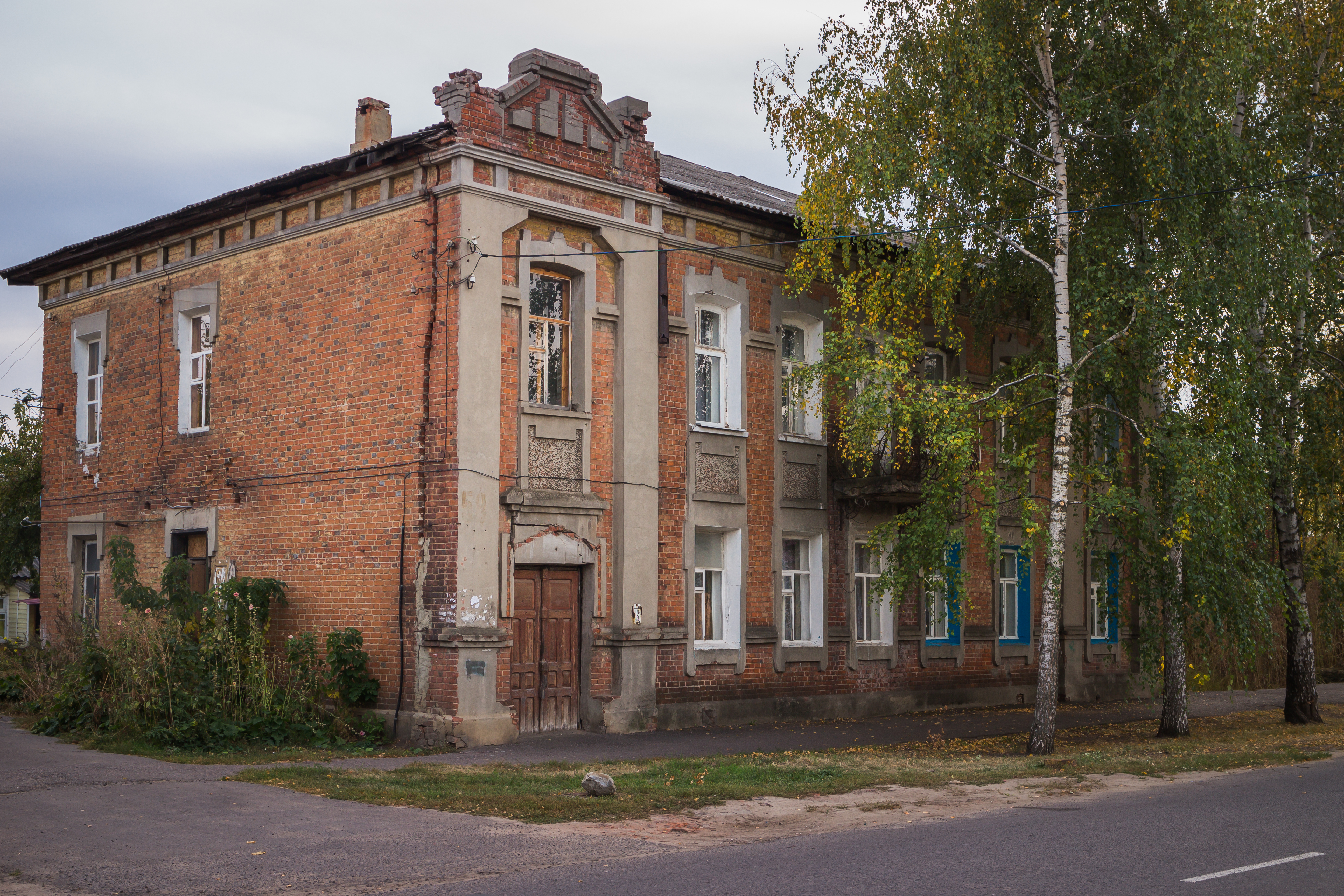 Первые жилые дома. Ленинградская 58 Череповец.