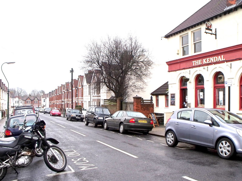 File:A wet day in Kendal Road, Hove - geograph.org.uk - 1736502.jpg