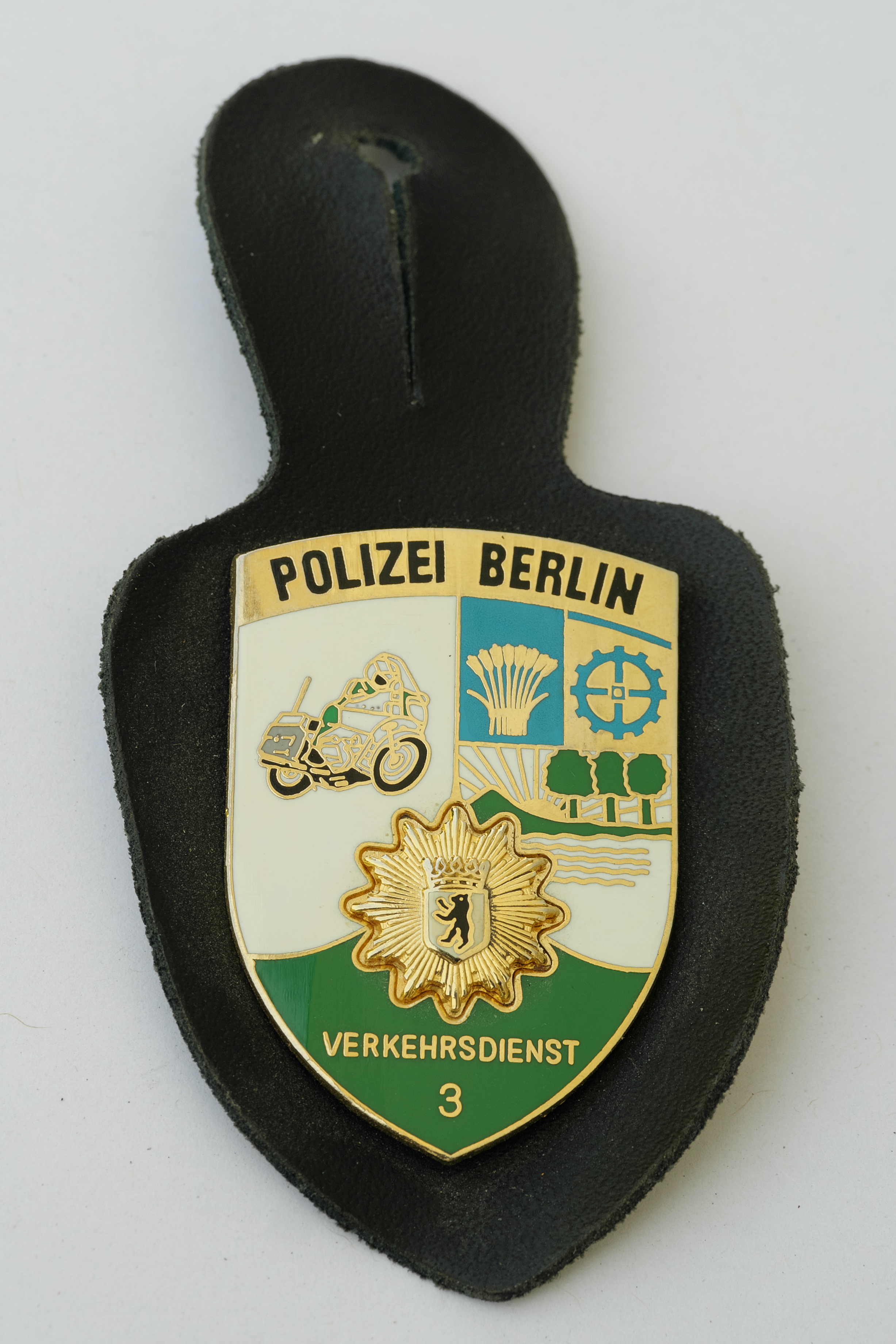 Su18 Polizei Brustanhänger Berlin Zentraler Verkehrsdienst 1 Stück