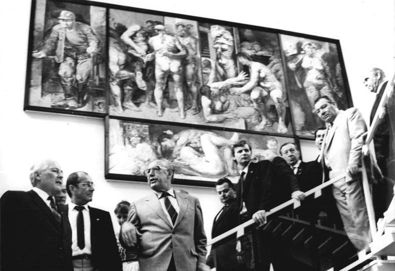 File:Bundesarchiv Bild 183-1987-0515-043, Ausstellungseröffnung, Felfe, Malenda, Albrecht, Sitte.jpg