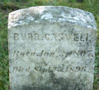 Caswell's tombstone Lakeview Cemetery