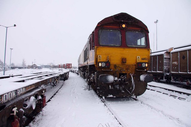 File:Freight train waiting to go - geograph.org.uk - 1653847.jpg