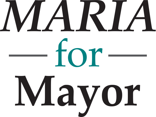 File:Maria for Mayor campaign logo.png