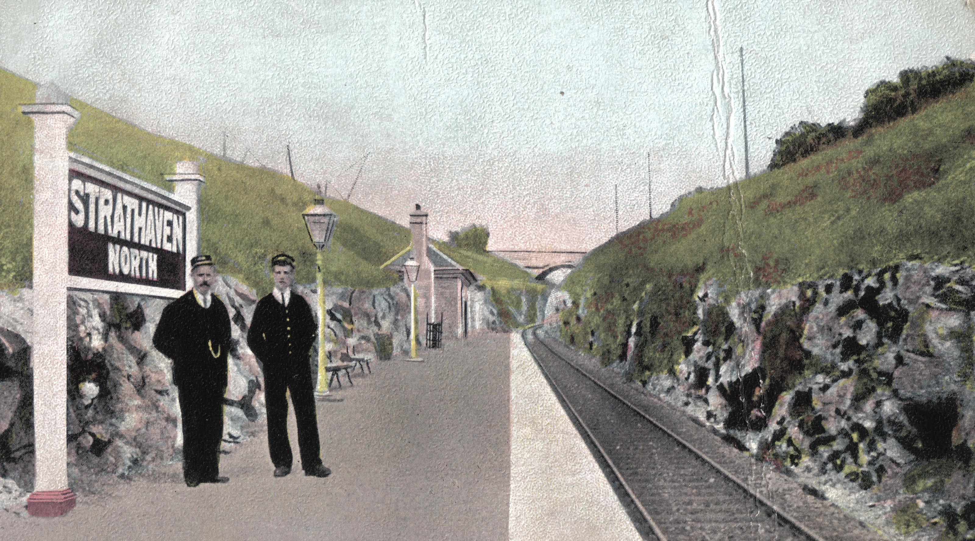 File:Strathaven North Railway station. 1906..jpg - Wikimedia Commons