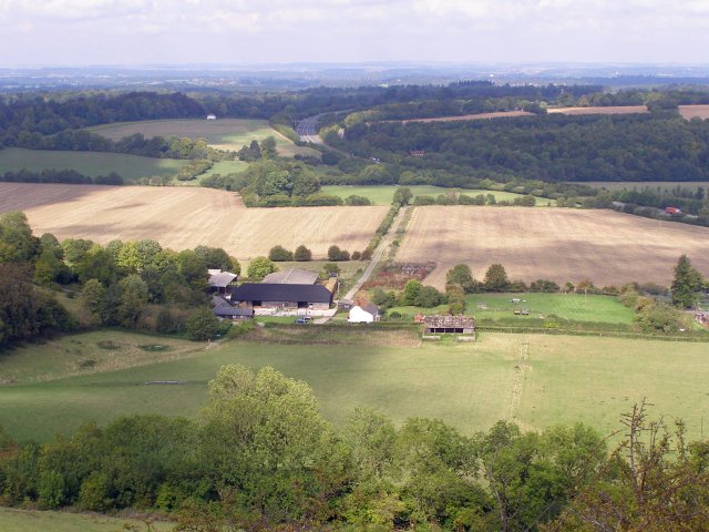 View north from Beacon Hill - geograph.org.uk - 248702