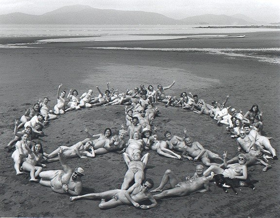 Black Nudist Family Beach