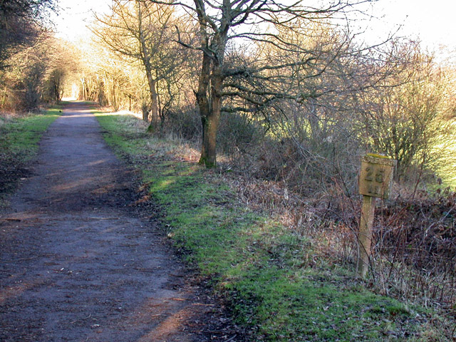 25-1,2 mile post on Cuckoo Line (geograph 4794016)