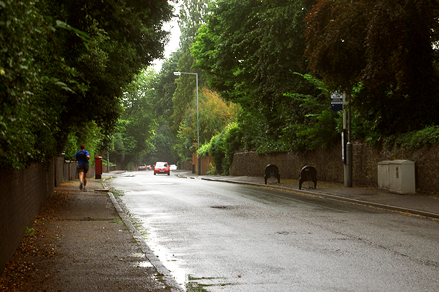 File:Augustus Road (east) after a very heavy shower - geograph.org.uk - 1405076.jpg