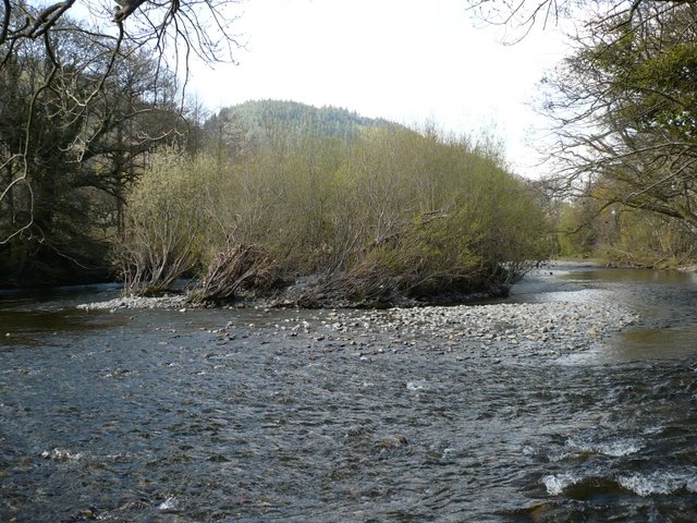 Braided Channel of the Afon Conwy - geograph.org.uk - 770969