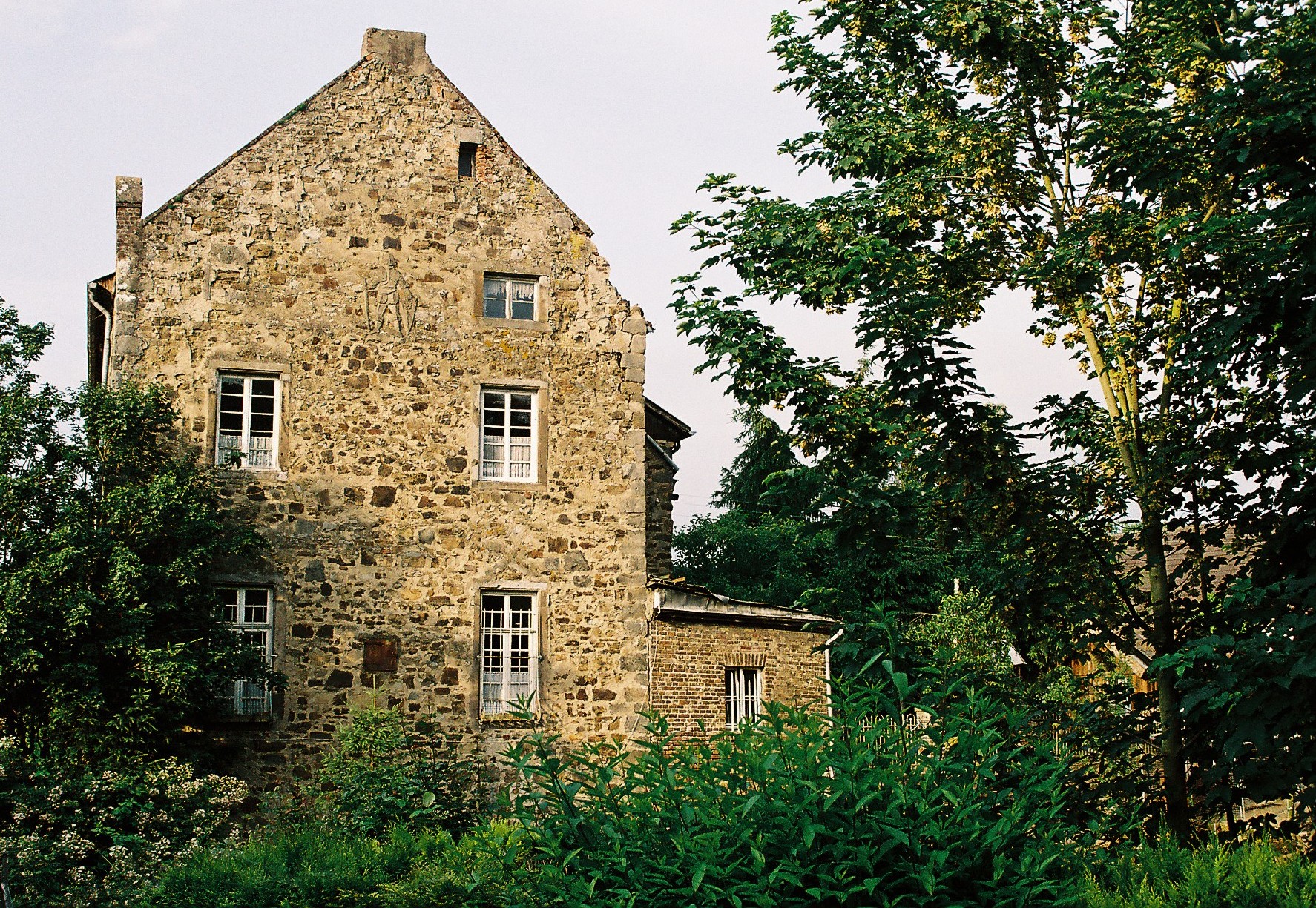 Castle Burg Lohmar, Lohmar, southwestern gable of the mansion