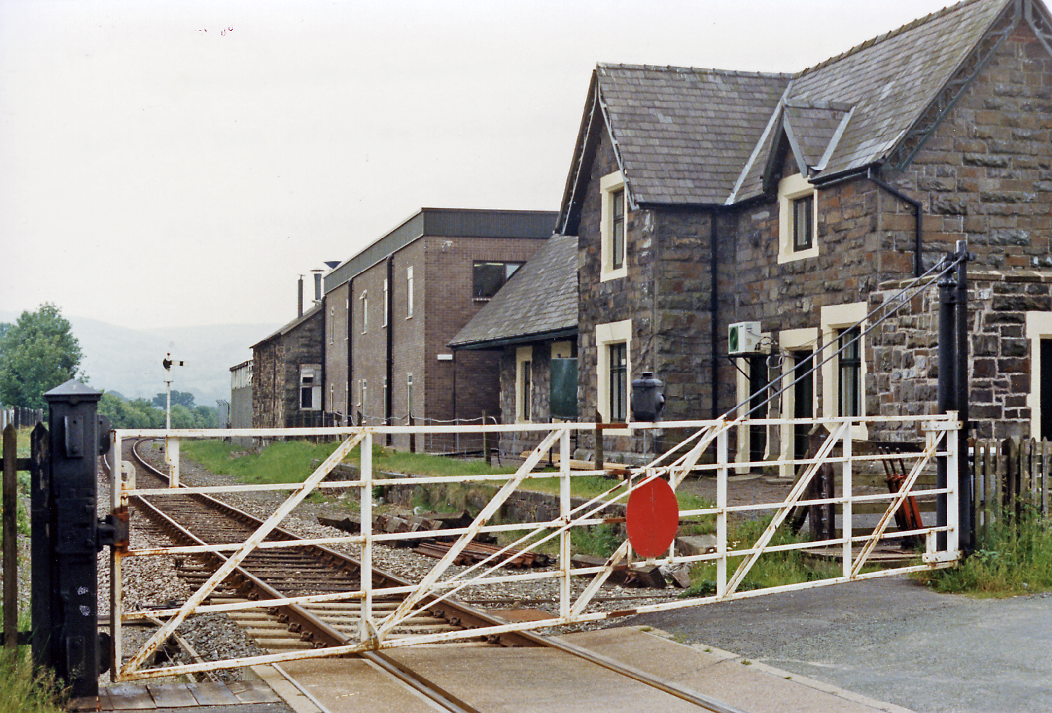 Carno railway station