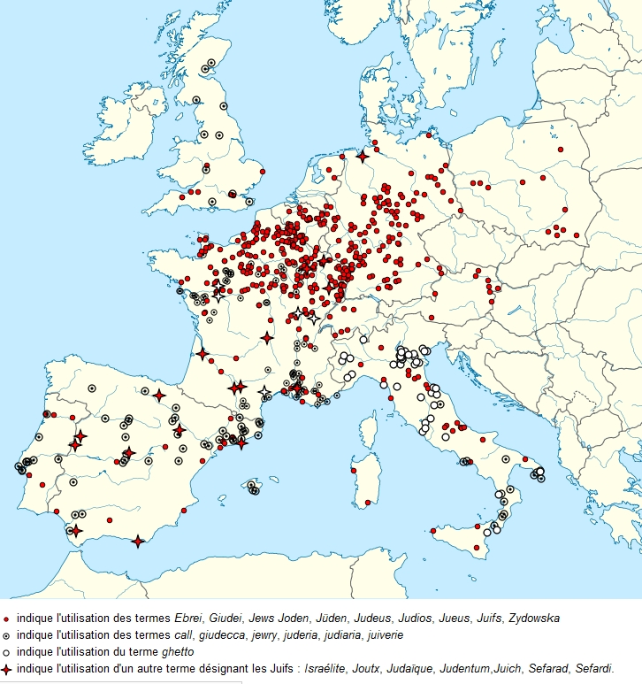 carte de pays d europe File:Carte des rues des Juifs en Europe occidentale. 