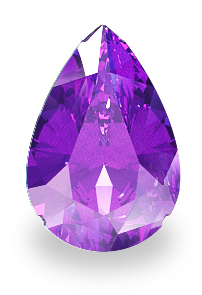 Geschliffener Amethyst