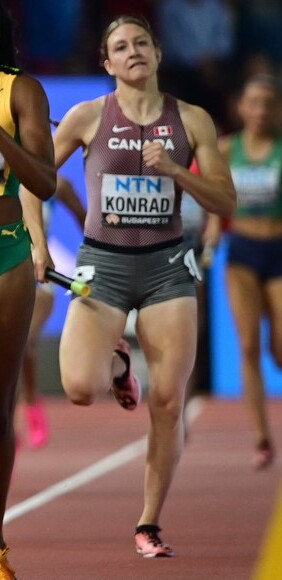 <span class="mw-page-title-main">Grace Konrad</span> Canadian sprinter (born 1999)