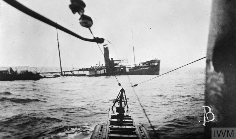 File Greek Hospital Ship India Being Sunk By German U Boat Sm U 35 12 April 1917 Jpg Wikimedia Commons