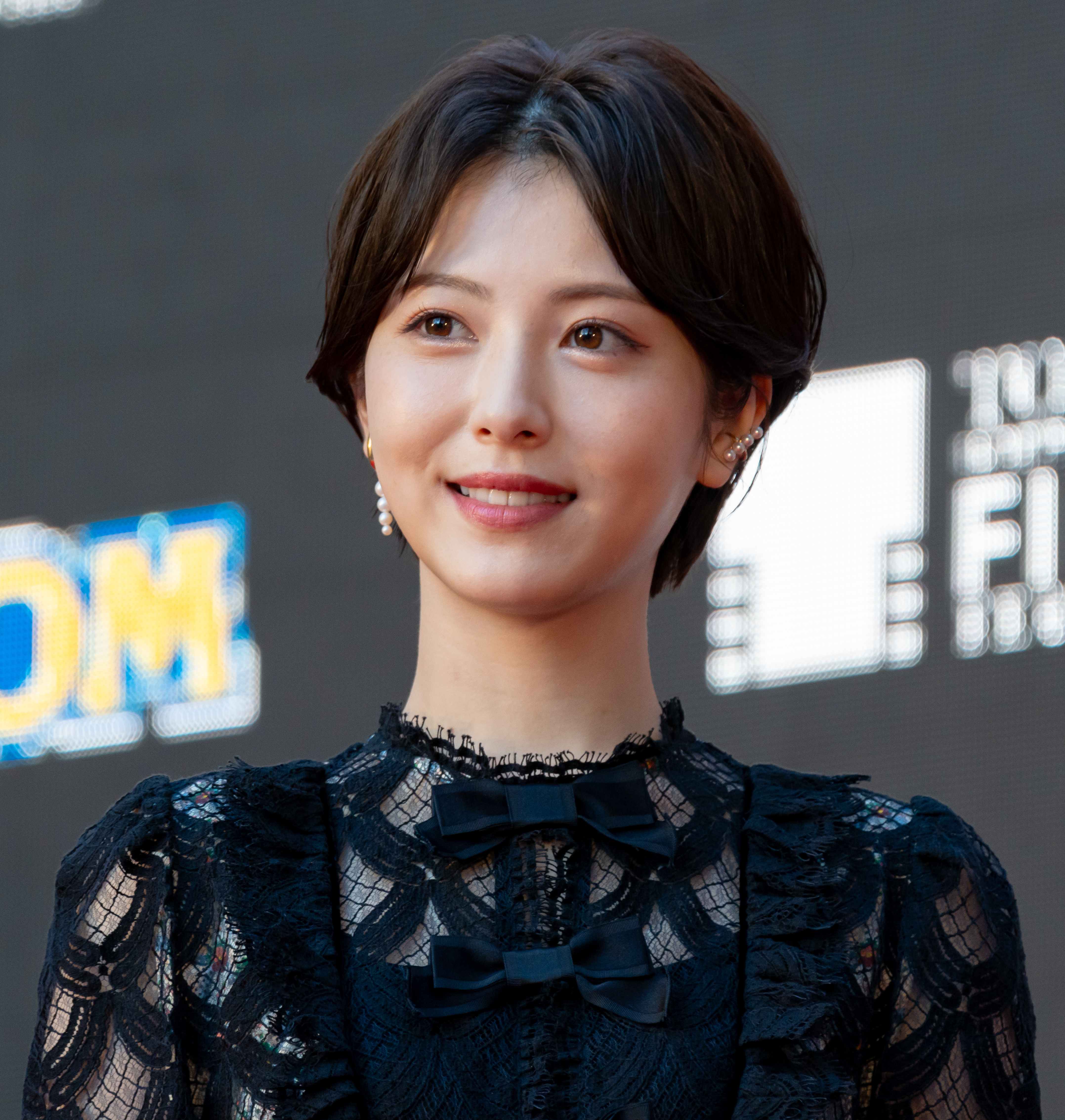 Hamabe at the [[36th Tokyo International Film Festival]] in October 2023