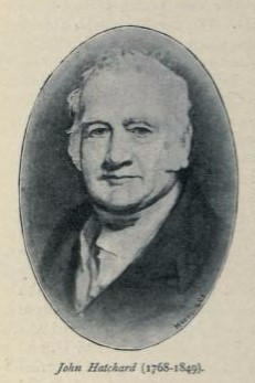 <span class="mw-page-title-main">John Hatchard</span> English publisher and bookseller (1769–1849)