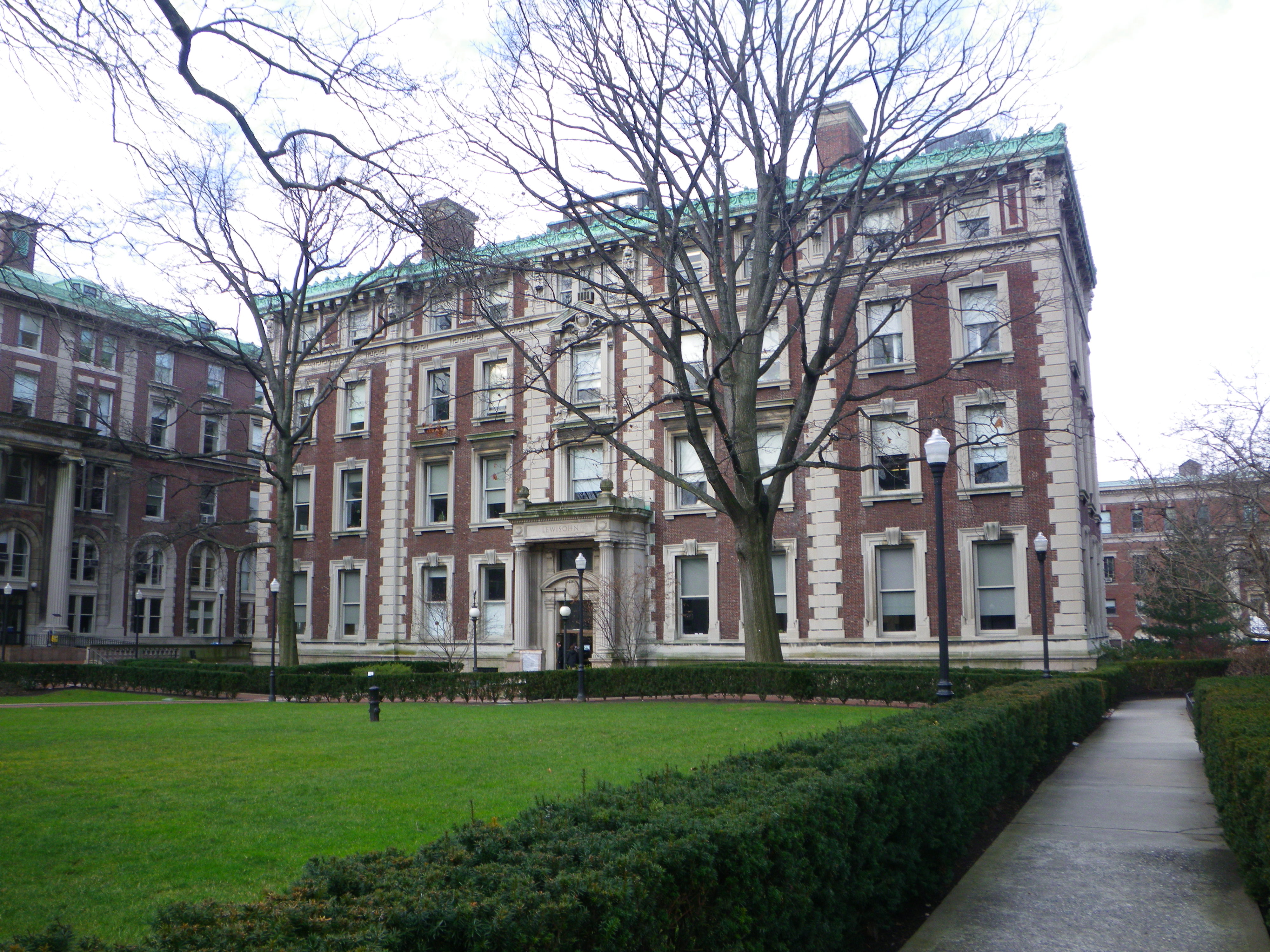 Lewisohn Hall, Escuela de Estudios Generales. Columbia University