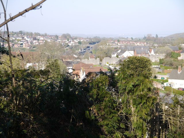 File:Looking north-east over Chepstow rooftops - geograph.org.uk - 2901794.jpg