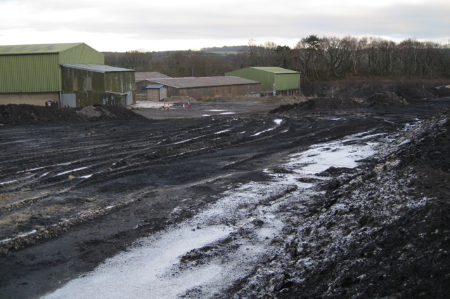 File:Part of clay works, Newbridge ball clay quarry - geograph.org.uk - 1654660.jpg