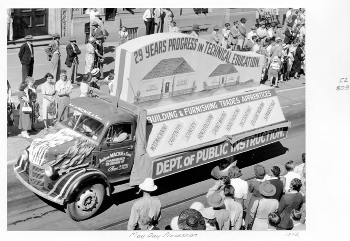 File:Queensland State Archives 4760 May Day Procession May 1953.png