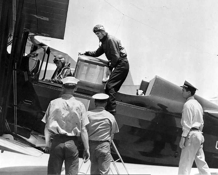 File:RAdm King SOC on USS Lexington 1936.jpg