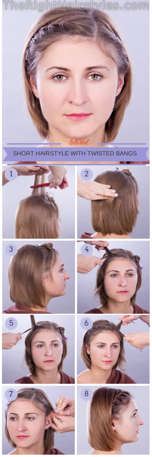 short hair style how to